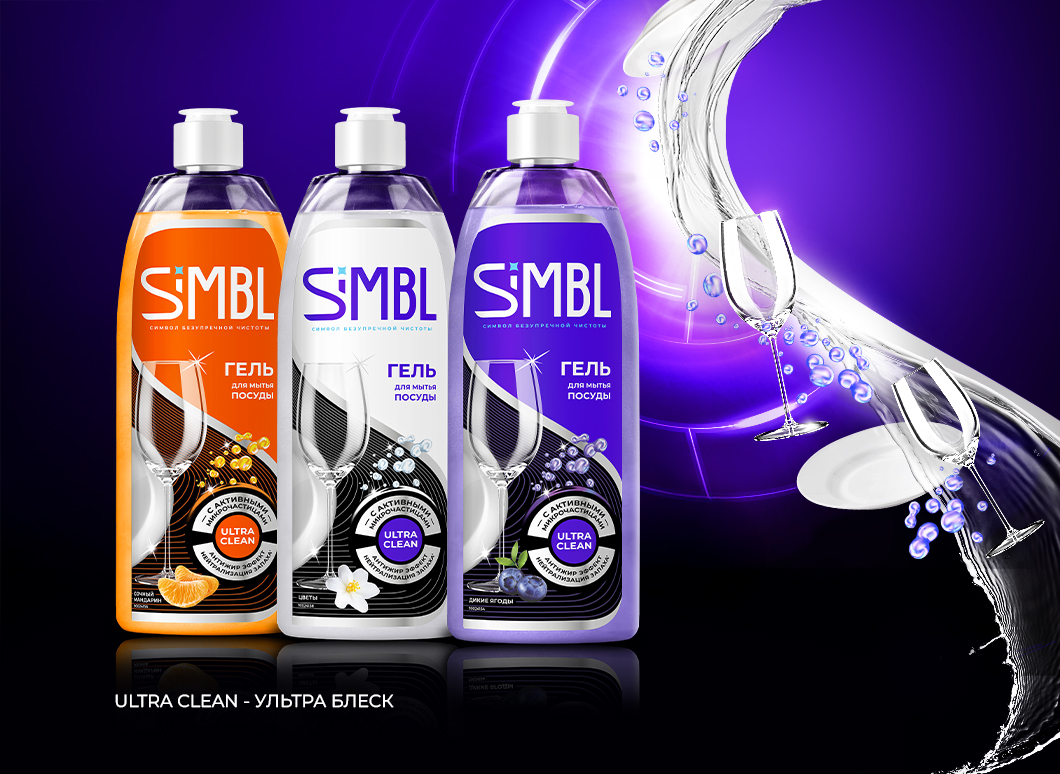 Гель для мытья посуды SIMBL