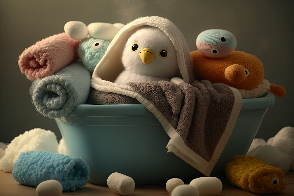 Как стирать мягкие игрушки?