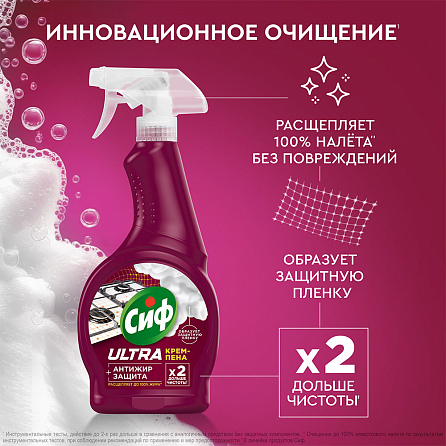 КРЕМ-ПЕНА СИФ ULTRA АНТИЖИР+ЗАЩИТА 2