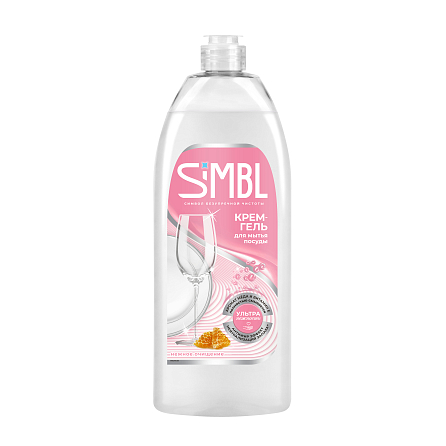 Крем-гель для мытья посуды SIMBL с  ароматом меда, 900 мл 2