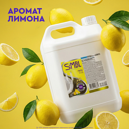 Гель для мытья посуды SIMBL яркие фруткы, 5 л 2