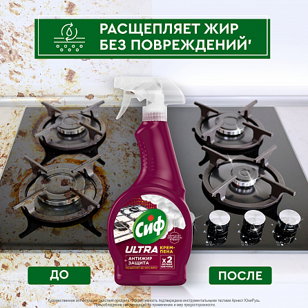 КРЕМ-ПЕНА СИФ ULTRA АНТИЖИР+ЗАЩИТА 3