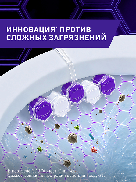 Блок для унитаза Доместос Двойное отбеливание 2 шт. 4